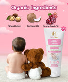 BabyBoo Diaper Rash Cream with Shea Butter, Coco Butter & Grape Seed Oil - 75g | Heals & Protects Baby's Skin