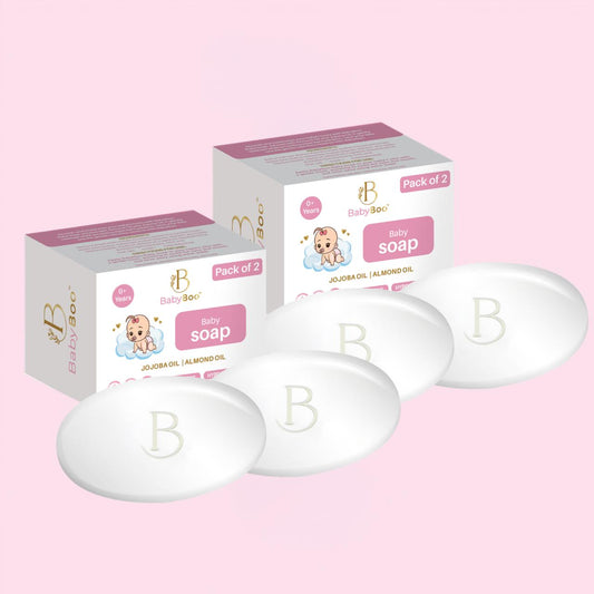 BabyBoo Moisturizing Baby Soap- 100g (Pack of 4)