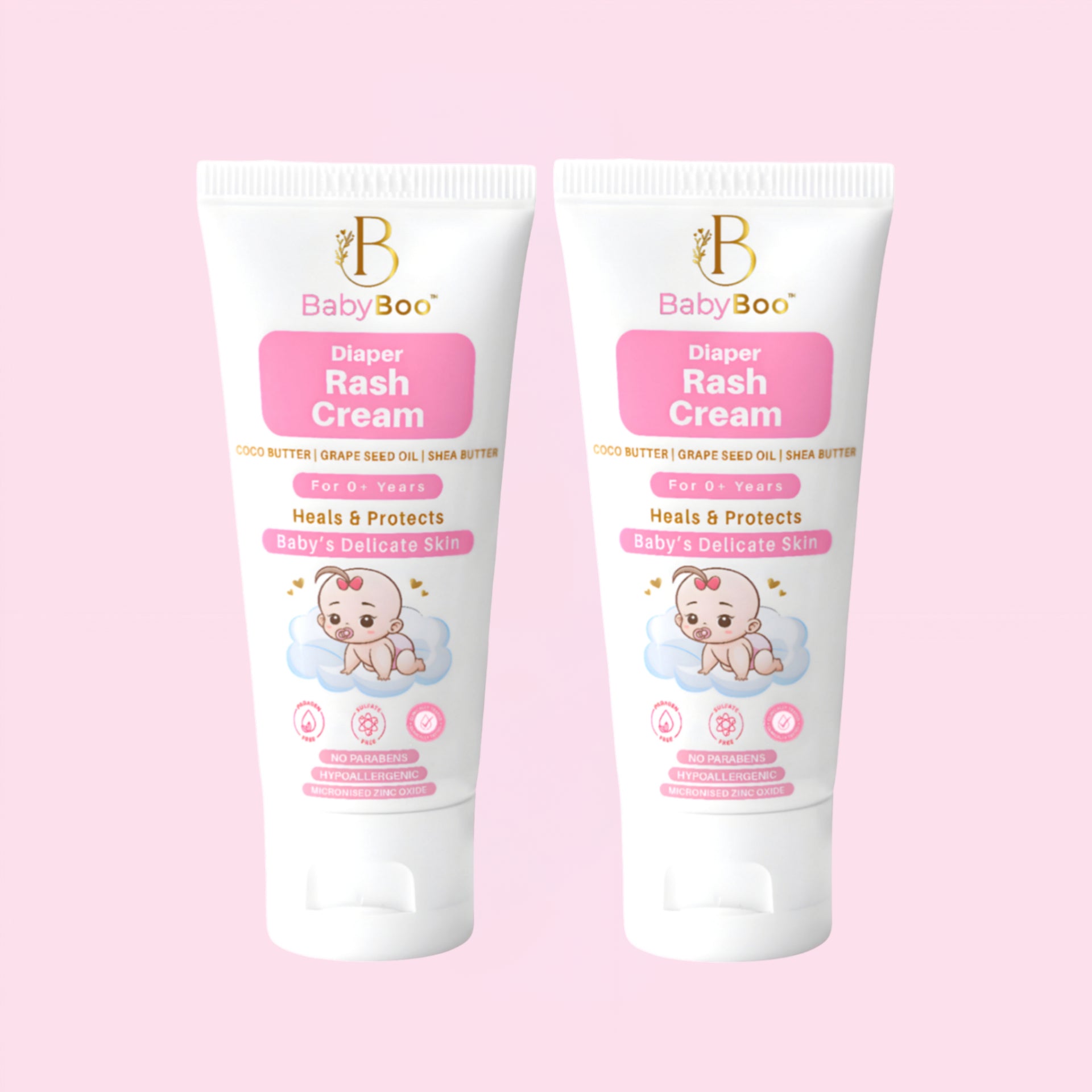 BabyBoo Diaper Rash Cream- 75g (Pack of 2)